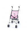 Bayer Wózek spacerówka dla lalki Buggy różowo-szary 30108AA - nr 1