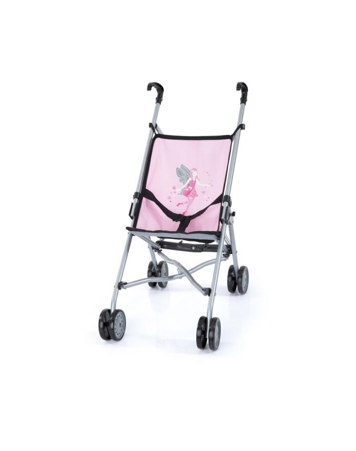Bayer Wózek spacerówka dla lalki Buggy różowo-szary 30108AA główny