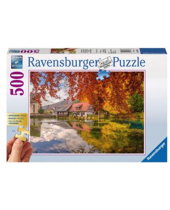 Puzzle 500el XXL Spokojny młyn 136728 RAVENSBURGER