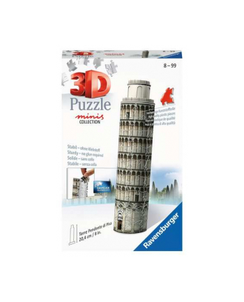 Puzzle 3D Mini budowle Krzywa wieża w Pizie 112470 RAVENSBURGER