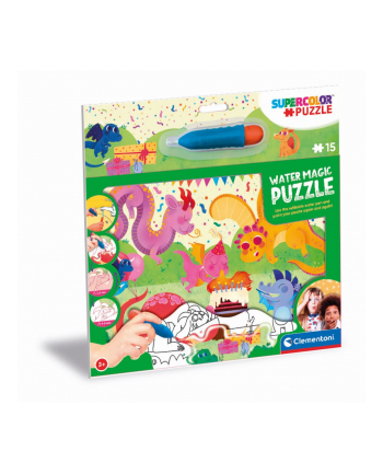 Clementoni Puzzle 15el Water Magic. Baby Dragons 22245 nr 1