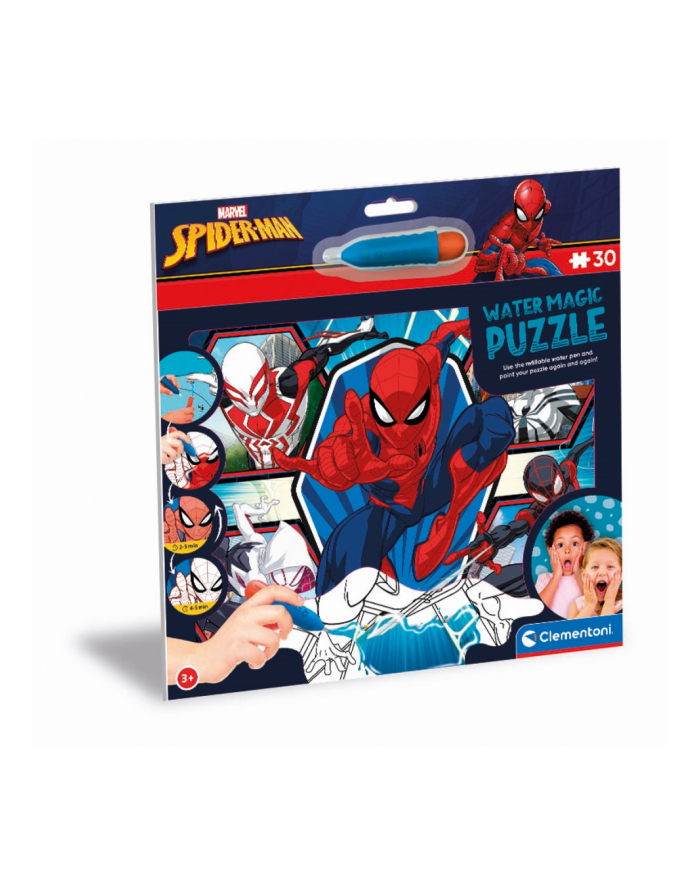 Clementoni Puzzle 30el Water Magic. Spiderman Marvel 22706 główny