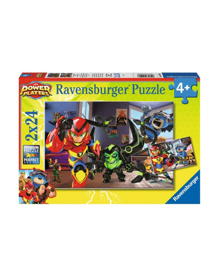 Puzzle 2x24el Power Players 051908  RAVENSBURGER główny