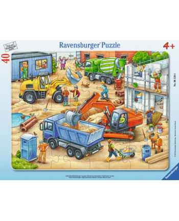Puzzle 40el Wielkie pojazdy budowlane 061204 RAVENSBURGER