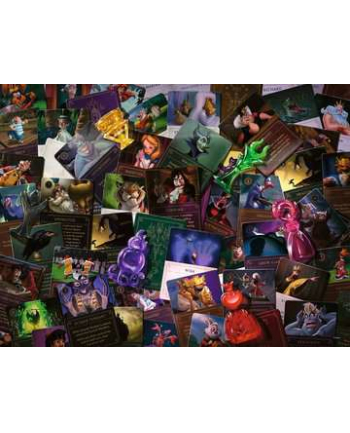 Puzzle 2000el Disney Czarne charaktery 165063  RAVENSBURGER nr 1