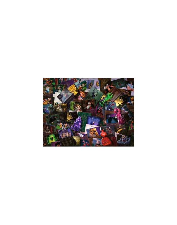 Puzzle 2000el Disney Czarne charaktery 165063  RAVENSBURGER główny