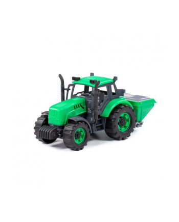 Polesie 91239 Traktor ''; Progres''; rolniczy inercyjny zielony w pudełku