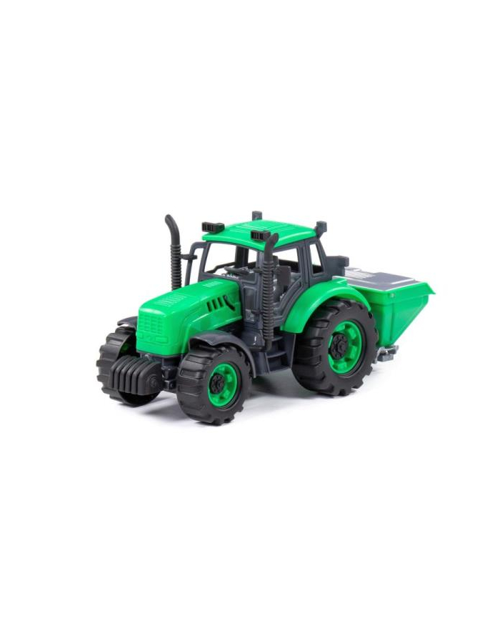 Polesie 91239 Traktor ''; Progres''; rolniczy inercyjny zielony w pudełku główny