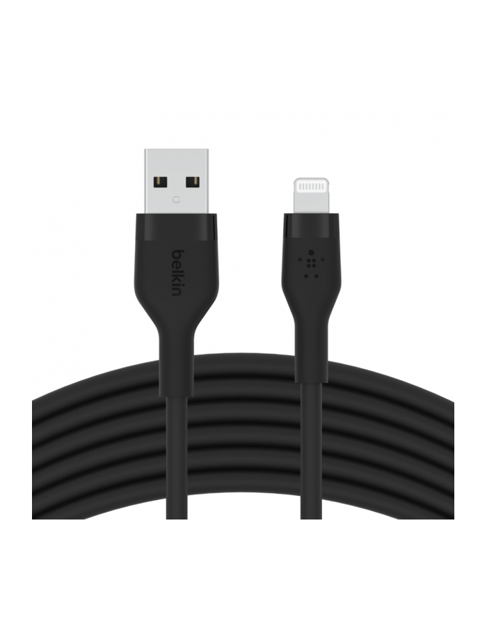 belkin Kabel BoostCharge USB-A do Lightning silikonowy 1m, czarny główny