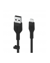 belkin Kabel BoostCharge USB-A do Lightning silikonowy 1m, czarny - nr 2