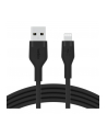 belkin Kabel BoostCharge USB-A do Lightning silikonowy 1m, czarny - nr 32