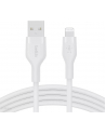 belkin Kabel BoostCharge USB-A do Lightning silikonowy 1m, biały - nr 1