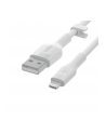 belkin Kabel BoostCharge USB-A do Lightning silikonowy 1m, biały - nr 2