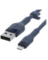 belkin Kabel BoostCharge USB-A do Ligtning silikonowy 2m, niebieski - nr 11