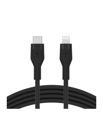 belkin Kabel BoostCharge USB-C do Lightning silikonowy 1m, czarny