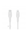 belkin Kabel BoostCharge USB-C do Lightning silikonowy 1m, biały - nr 1