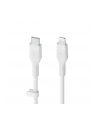 belkin Kabel BoostCharge USB-C do Lightning silikonowy 1m, biały - nr 2