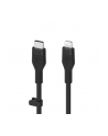 belkin Kabel BoostCharge USB-C do Lightning silikonowy 2m, czarny - nr 14