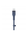 belkin Kabel BoostCharge USB-C do Lightning silikonowy 3m, niebieski - nr 10