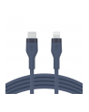 belkin Kabel BoostCharge USB-C do Lightning silikonowy 3m, niebieski - nr 8