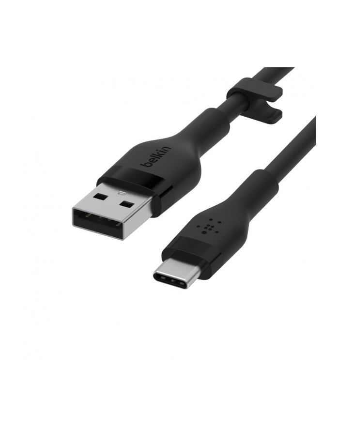 belkin Kabel BoostCharge USB-A do USB-C silikonowy 1m, czarny główny