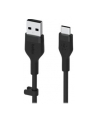 belkin Kabel BoostCharge USB-A do USB-C silikonowy 1m, czarny - nr 12