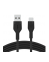 belkin Kabel BoostCharge USB-A do USB-C silikonowy 1m, czarny - nr 15