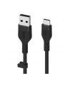 belkin Kabel BoostCharge USB-A do USB-C silikonowy 1m, czarny - nr 32