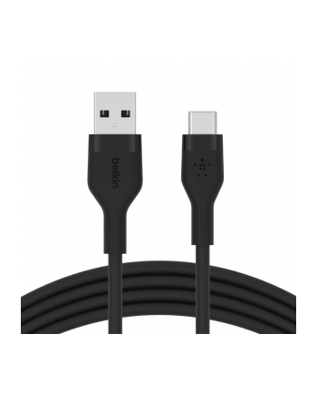 belkin Kabel BoostCharge USB-A do USB-C silikonowy 1m, czarny