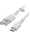 belkin Kabel BoostCharge USB-A do USB-C silikonowy 1m, biały - nr 6