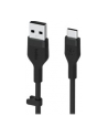 belkin Kabel BoostCharge USB-A do USB-C silikonowy 2m, czarny - nr 12