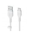 belkin Kabel BoostCharge USB-A do USB-C silikonowy 2m, biały - nr 20