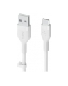belkin Kabel BoostCharge USB-A do USB-C silikonowy 3m, biały - nr 12