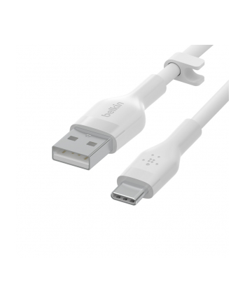 belkin Kabel BoostCharge USB-A do USB-C silikonowy 3m, biały