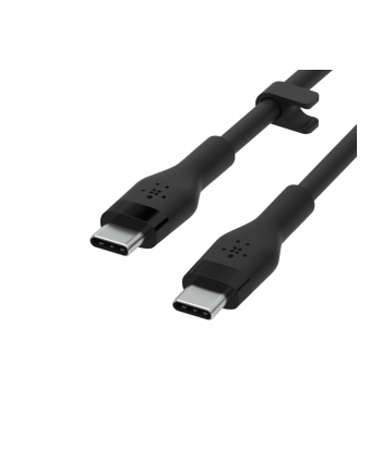 belkin Kabel BoostCharge USB-C do USB-C 2.0 silikonowy 1m, czarny
