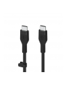 belkin Kabel BoostCharge USB-C do USB-C 2.0 silikonowy 1m, czarny - nr 2