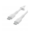 belkin Kabel BoostCharge USB-C do USB-C 2.0 silikonowy 1m, biały - nr 11