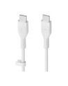belkin Kabel BoostCharge USB-C do USB-C 2.0 silikonowy 1m, biały - nr 6