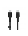 belkin Kabel BoostCharge USB-C do USB-C 2.0 silikonowy 2m, czarny - nr 1