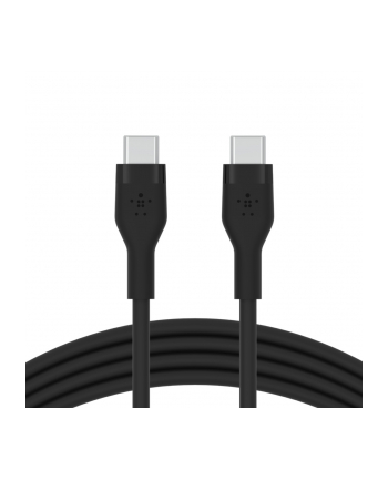 belkin Kabel BoostCharge USB-C do USB-C 2.0 silikonowy 3m, czarny