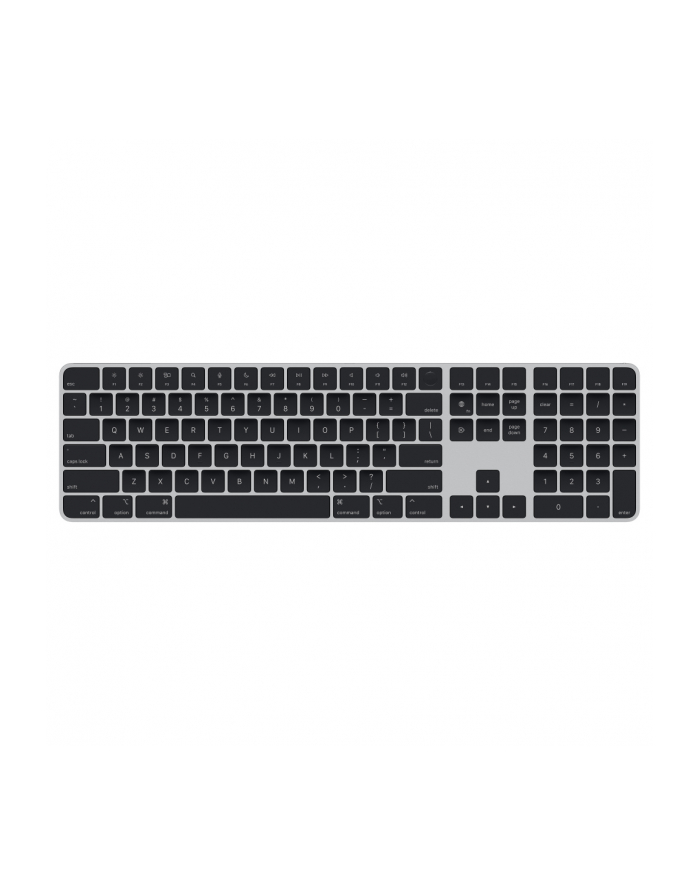 Klawiatura Magic Keyboard z Touch ID i polem numerycznym dla modeli Maca z czipem Apple - angielski (USA) - czarne klawisze główny