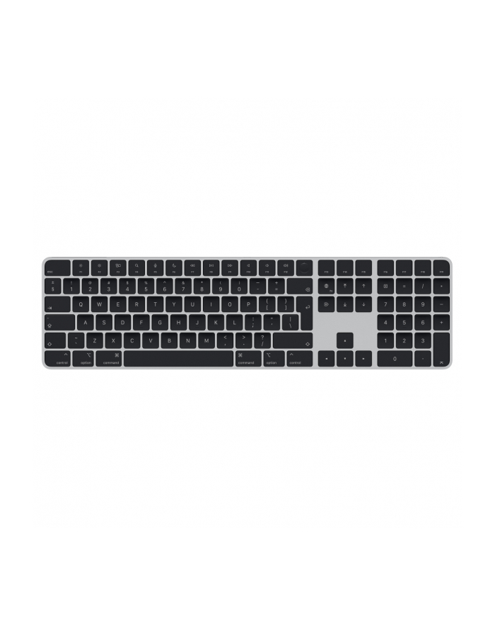 Klawiatura Magic Keyboard z Touch ID i polem numerycznym dla modeli Maca z czipem Apple - angielski (międzynarodowy) - czarne klawisze główny