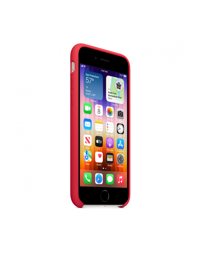 apple Etui silikonowe do iPhonea SE - (PRODUCT)RED główny