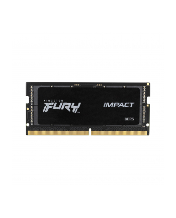 kingston Pamięć DDR5 SODIMM Fury Impact 16GB(1*16GB)/4800 CL38