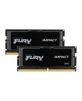 kingston Pamięć DDR5 SODIMM Fury Impact 16GB(2* 8GB)/4800 CL38