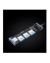 aukey CB-H36 aluminiowy HUB USB-A | Ultra Slim | 4w1 | 4xUSB 3.0 | 5Gbps - nr 15