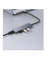 aukey CB-H36 aluminiowy HUB USB-A | Ultra Slim | 4w1 | 4xUSB 3.0 | 5Gbps - nr 2