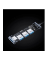aukey CB-H36 aluminiowy HUB USB-A | Ultra Slim | 4w1 | 4xUSB 3.0 | 5Gbps - nr 7