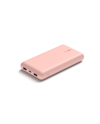 belkin PowerBank 20 000mAh 15W USB-A/USB-C różowe złoto