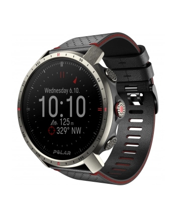 POLAR GRIT X PRO Titan M/L Komunikacja: Bluetooth | Wyświetlacz: 1,2” | Pulsometr | GPS | Wodoszczelność 10 ATM